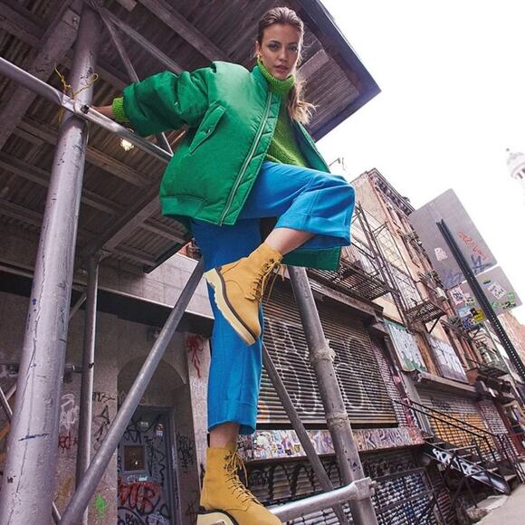 NWT Sorel Hi Line Lace Up Waterproof Platform Boots Suede Leather Women 9.5 $185 - Picture 10 of 12